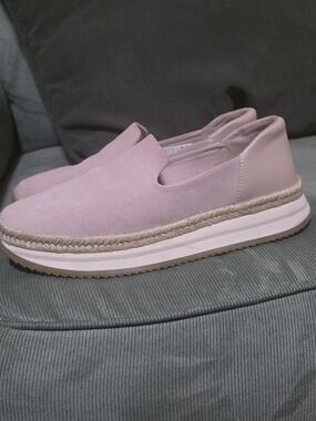 Slip-On Platform Espadrille Sneakers - Blush Pink
